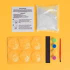 Магниты из гипса своими руками «Кексики», набор для творчества - Фото 2