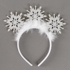 Ободок новогодний карнавальный «Снежинка» - фото 53675041 Ободок новогодний карнавальный «Снежинка» - фото 53675041