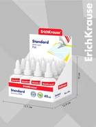Клей ПВА ErichKrause Standard, 40 мл - Фото 4