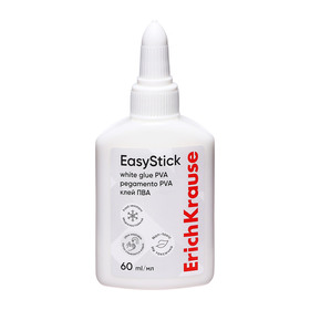 Клей ПВА 60 г, ErichKrause, Standard  (артикул 5146780)  большой выбор товаров оптом и в розницу по низким ценам с доставкой