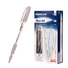 Ручка гелевая Pensan Neon Gel, чернила неоново-белые, узел 1 мм, линия письма 0,5 мм - Фото 5