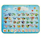 Комплект детской мебели «Азбука» складной, цвет синий - Фото 2