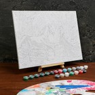 Картина по номерам на холсте с подрамником «Девушка с единорогом», 30 х 40 см - Фото 4