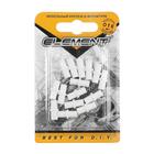 Полкодержатель с бортом 5.0х15 пластмассовый, 16 шт. - фото 51499430