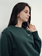 Серьги кольца QF «Классика», d=10 см, цвет золото - Фото 2