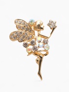Брошь «Дюймовочка», цвет радужный в золоте - Фото 1