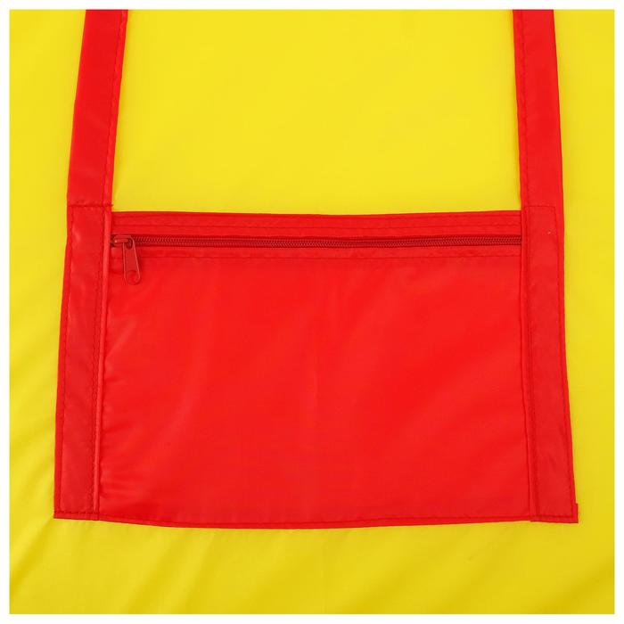 Сумка-коврик ONLITOP для спорта и отдыха 2 в 1, цвет жёлтый - фото 1882076843