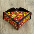 Салфетница Дарим Красиво «Хохлома», дерево, 13.5×7 см, цветная - Фото 3