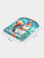 Доска разделочная сувенирная Дарим Красиво «С Новым годом! Белочка», дерево, 28×18×0.6 см, дерево, разноцветная - Фото 2