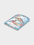 Доска разделочная сувенирная Дарим Красиво «С Новым годом! Снегири», дерево, 28×18×0.6 см, разноцветная - Фото 3