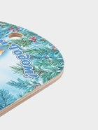 Доска разделочная сувенирная Дарим Красиво «С Новым годом! Семейного тепла», дерево, 28×18×0.6 см, разноцветная - Фото 4