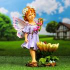 Садовая фигура "Лесная фея" 20х22х35см - Фото 1