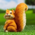 Садовая фигура "Белка Сонька" 13х8х14см - Фото 4