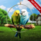 Подвесной декор "Пара попугаев" 18,5х6,5х22см - фото 9020185