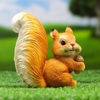 Садовая фигура из полистоуна «Белка c жёлудем», 14×9×13 см - Фото 4