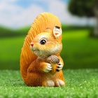 Садовая фигура из полистоуна «Белка c жёлудем», 14×9×13 см - Фото 5