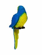 Подвесной декор из полистоуна «Синий ара», 9×6×20 см - фото 64531219