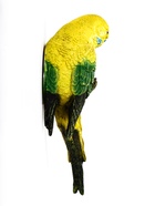 Садовая фигура из полистоуна «Попугай волнистый на ветке», подвесная, 7×12×29 см - Фото 17