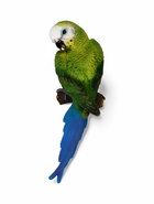 Подвесной декор из полистоуна «Попугай волнистый на ветке», 7×12×29 см - Фото 3