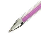 Ручка гелевая цветная Pastel Crown "Hi-Jell Pastel", узел 0.8 мм, фиолетовая пастель - Фото 3
