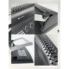 Брошюровщик для пластиковой пружины, перфорация до 9 листов, переплетение до 170 листов, Гелеос "БП-9" - Фото 6