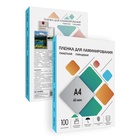 Пленка для ламинирования A4 216×303 мм, 60 мкм, 100 штук, глянцевые, Гелеос - Фото 6