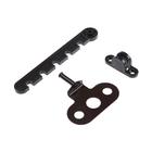 Ограничитель открывания 4-х позиционный, коричневый - фото 24532439