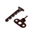 Ограничитель открывания 4-х позиционный, коричневый - фото 24532442