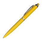 Ручка шариковая автоматическая, 0.5 мм, под логотип, стержень синий, жёлтый корпус - Фото 2