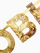 Гирлянда на ленте новогодняя «С Новым годом!», на Новый год, золотая, длина 1.3 м - Фото 4