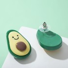 Серьги пластик «Авокадо» с улыбкой, цветные - Фото 3
