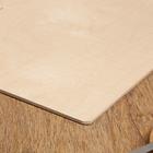 Доска разделочная и сервировочная деревянная "Прямоугольник М", 50×37×0,6 см - фото 4309506