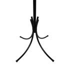 Вешалка напольная «Корона», 63×63×182 см, разборная, чёрная - Фото 6