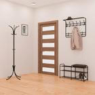 Вешалка напольная «Корона», 63×63×182 см, разборная, чёрная - Фото 10