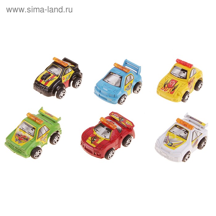 Машина инерционная, 6 видов - Фото 1