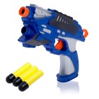 Пистолет «Воин», стреляет мягкими пулями, цвета МИКС - фото 8224711