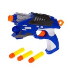 Пистолет «Воин», стреляет мягкими пулями, цвета МИКС - фото 8224712