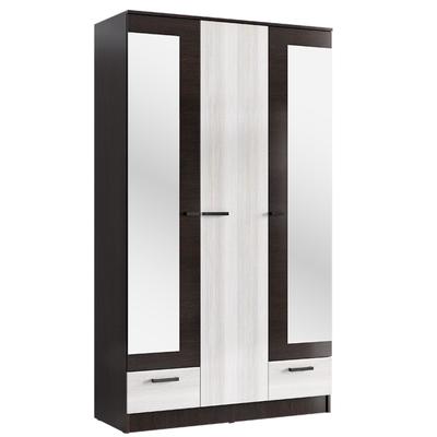 Шкаф распашной «Адель», 1200×470×2100 мм, цвет венге/сосна лоредо