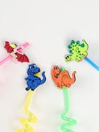Трубочка из пластика «Динозавр», набор 4 шт., МИКС - Фото 6