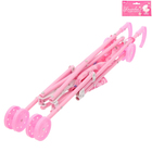 Коляска-трость для кукол, пластиковый каркас - Фото 3