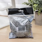 Губка для посуды металлическая Raccoon, плетёная, оцинкованная, 40 г - Фото 8