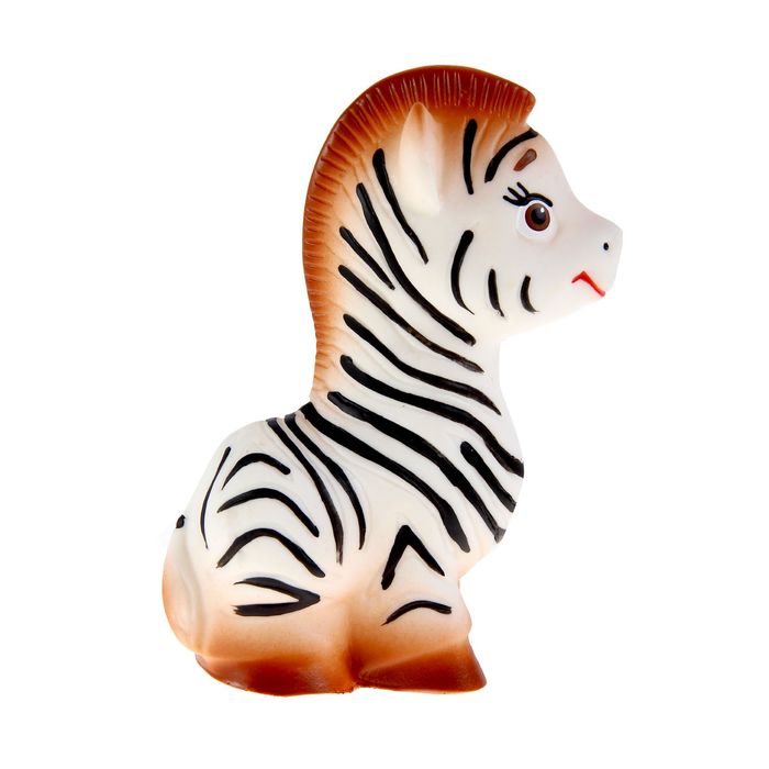 Резиновая игрушка «Зебра» 39454