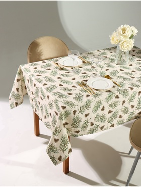 Скатерть новогодняя «Этель» Christmas tree 147×180± 3 см, 100% хлопок, саржа 190 г/м²