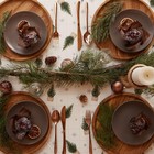Скатерть новогодняя «Этель» Happy New Year 149×220 см с ГМВО, 100% хлопок, 190 г/м² - Фото 5