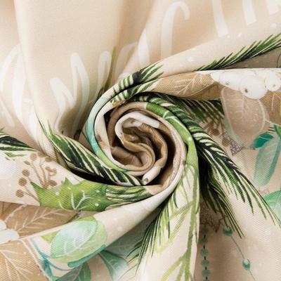 Скатерть новогодняя "Этель" Beautiful Сhristmas 149х220см с ГМВО, 100%хл, 190г/м2