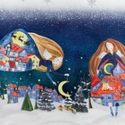 Скатерть "Этель" Christmas night 149х180см с ГМВО, 100% хлопок, 190г/м2 - Фото 2