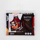 Фартук «Доляна» Big Bad Santa, 60×70 см, 100% хлопок, 160 г/м² - фото 52243367