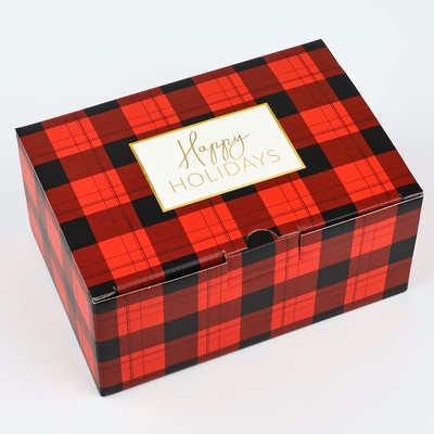 Коробка подарочная новогодняя складная «Волшебного Нового года», 22×15×10 см