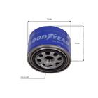 Фильтр масляный Goodyear GY1102 - фото 27495861