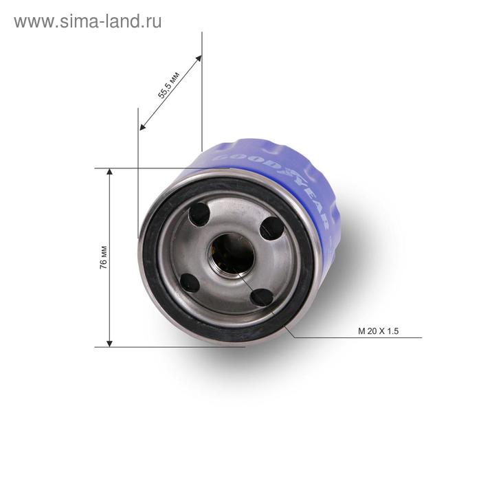 Фильтр масляный Goodyear GY1209 - Фото 1